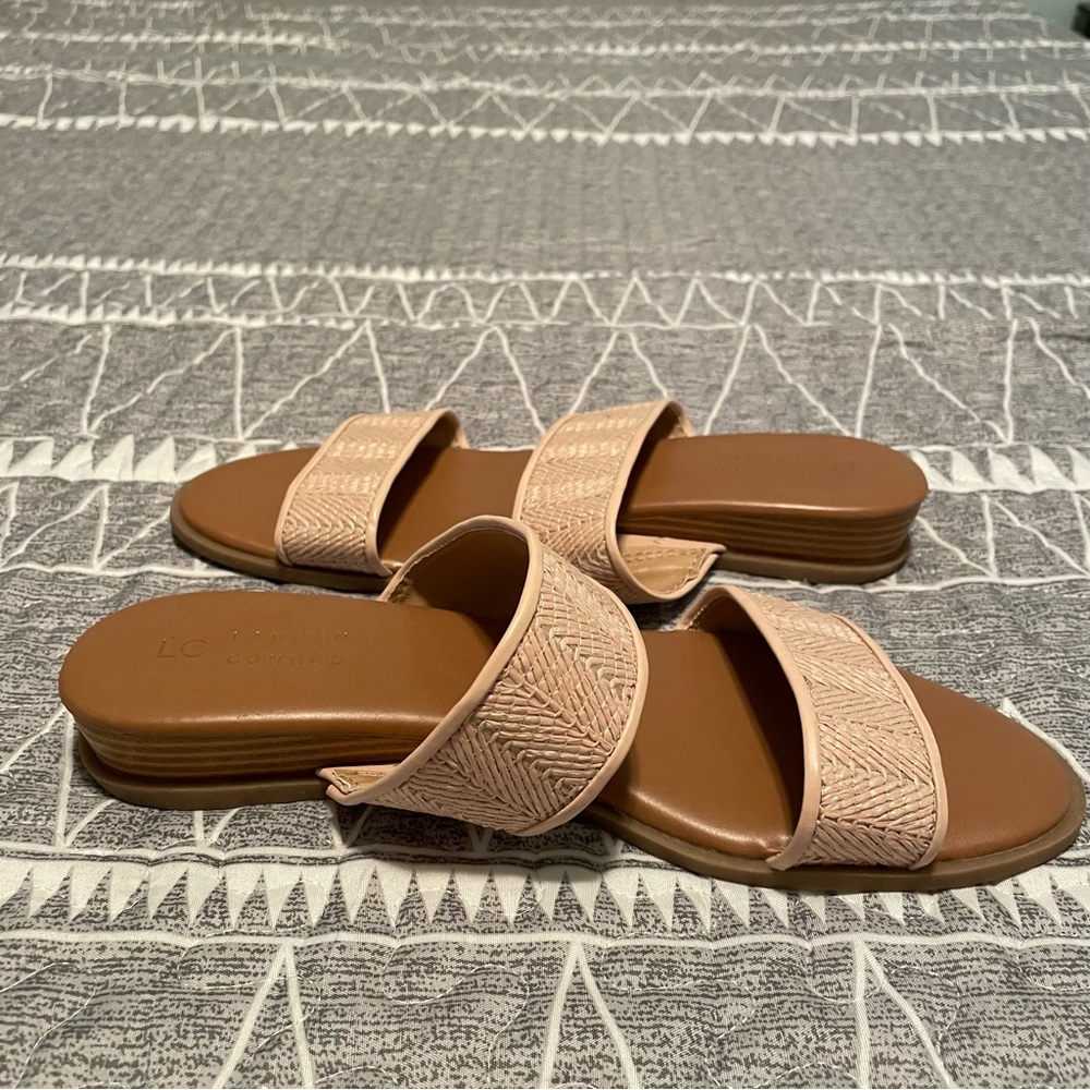 Lauren Conrad low wedge sandal size 9.5 - Picture 2 of 3